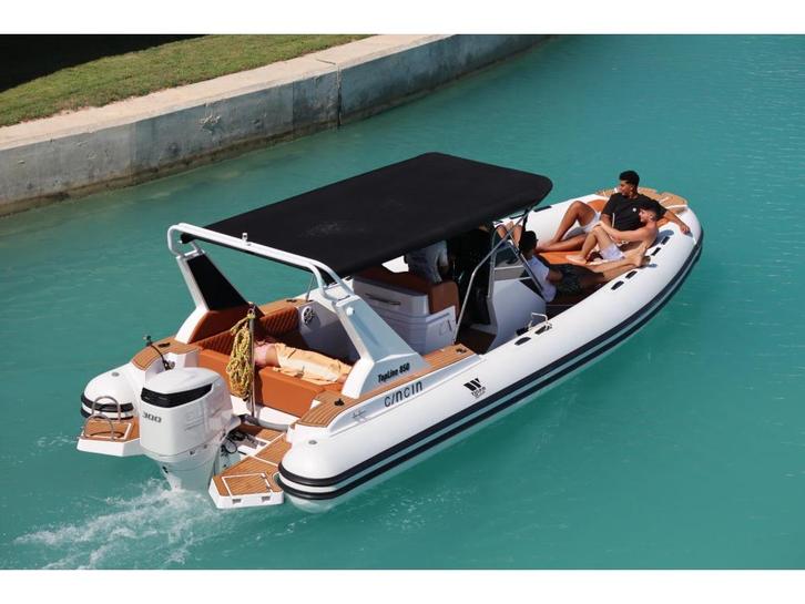 Tiger Marine Topline 850 FULL OPTION INCL 300 PK SUZUKI, Watersport en Boten, Rubberboten, Nieuw, Overige merken, 200 pk of meer