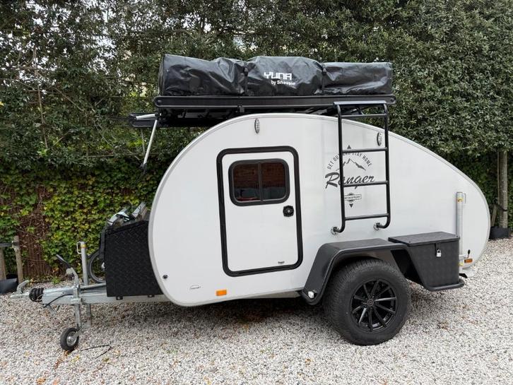 Hero camper + Yuna daktent Family, Caravans en Kamperen, Caravans, Particulier, tot en met 5, 750 - 1000 kg, Overige, Overige merken