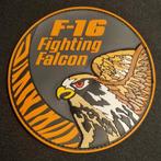 Polish Air Force F-16 Fighting Falcon Swirl Patch, Ophalen of Verzenden, Luchtmacht, Amerika, Embleem of Badge