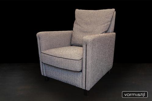 Art Deco clubfauteuil, Huis en Inrichting, Fauteuils, Zo goed als nieuw, Stof, 75 tot 100 cm, 75 tot 100 cm, Ophalen of Verzenden