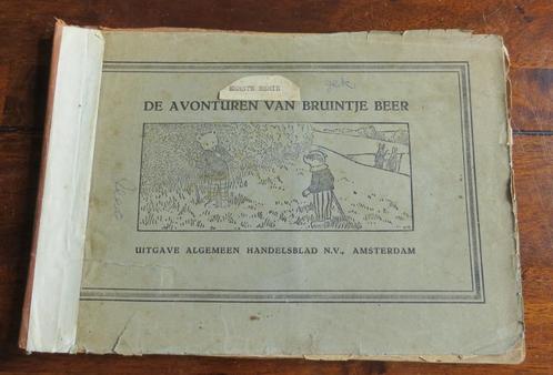 Bruintje beer boekje 1930 1e druk eerste serie., Verzamelen, Retro, Overige typen, Ophalen of Verzenden