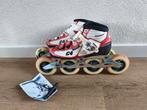 Mooie powerslide C4 skeelers maat 38, Sport en Fitness, Skeelers, Ophalen of Verzenden, Zo goed als nieuw, Inline skates 4 wielen