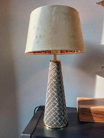 Lucide EXTRAVAGANZA VELVET tafellamp – Groene velvet voet beschikbaar voor biedingen
