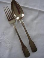 Antieke Zilveren 800 Lepel en Vork, Antiek en Kunst, Antiek | Goud en Zilver, Ophalen of Verzenden