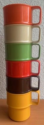 Mepal Rosti Classic: 6x beker 314  (retro/vintage), Caravans en Kamperen, Kampeeraccessoires, Lochem, Ophalen of Verzenden, Zo goed als nieuw