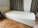 Ikea onderschuif bed met lades, Huis en Inrichting, 90 cm, Eenpersoons, Wit, Ophalen of Verzenden