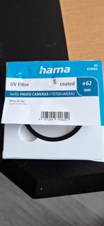 Hama UV filter 62mm,  nieuw, Audio, Tv en Foto, Fotografie | Filters, Ophalen, 60 tot 70 mm, UV-filter, Zo goed als nieuw