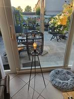 Industri
ële Staande Lamp Zwart, Ophalen, 100 tot 150 cm, Zo goed als nieuw, Metaal