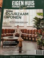 EIGEN HUIS & INTERIEUR SPECIAL DUURZAAM WONEN 5-2021, Boeken, Ophalen of Verzenden, Gelezen, Interieur en Design