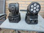 2 led movingheads, Muziek en Instrumenten, Licht en Laser, Ophalen of Verzenden, Zo goed als nieuw, Licht