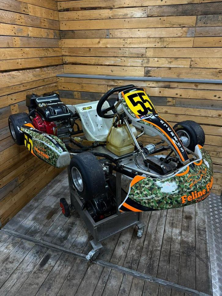 Parolin Rocky Honda GX200, Sport en Fitness, Karting, Zo goed als nieuw, Kart, Ophalen of Verzenden