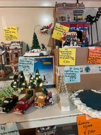 Kerstdorp huisjes poppetjes enz Lemax Luville intratuin, Ophalen, Zo goed als nieuw