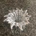 Waxinelichthouder, kristal, Villeroy & Boch, vintage, Huis en Inrichting, Ophalen, Gebruikt, Overige materialen, Minder dan 25 cm