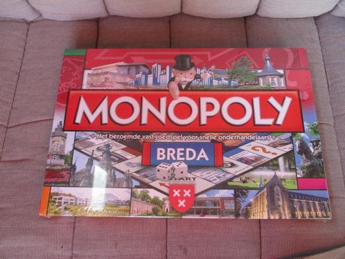 bordspel in seal Monopoly Breda Monopolie 2e editie, Hobby en Vrije tijd, Gezelschapsspellen | Bordspellen, Nieuw, Een of twee spelers