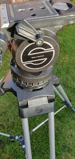 Sachtler statief aluminium met balhoofd 1'50 hoog inklapbaar, Audio, Tv en Foto, Fotografie | Statieven en Balhoofden, Ophalen