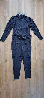 Mi Piace Travelstof Jumpsuit - Donkerblauw - Maat L, Kleding | Dames, Jumpsuits, Mi Piace, Maat 42/44 (L), Nieuw, Verzenden