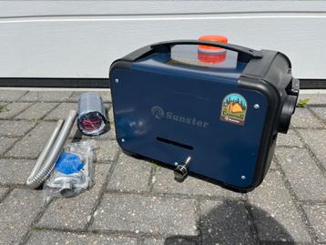 Sunster 8kW dieselkachel 12/24V + 220V – NIEUW beschikbaar voor biedingen