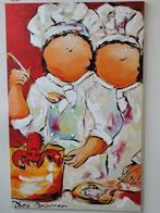 Giclee Theo Broeren - Koken 140x90, Antiek en Kunst, Kunst | Schilderijen | Modern, Ophalen