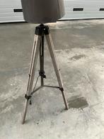 Staande lamp met kapotte kap, Ophalen, Gebruikt, Hout, 100 tot 150 cm