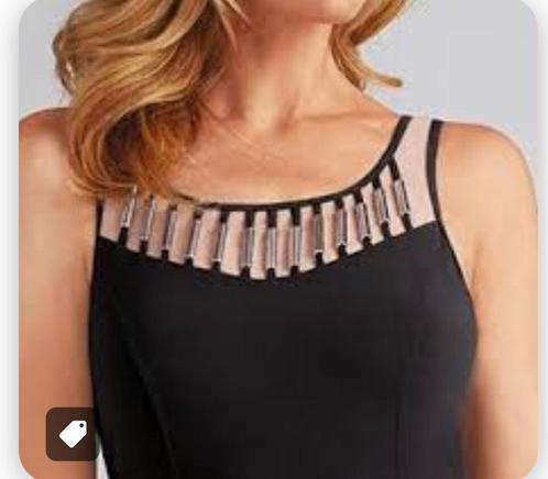 AMOENA prothese badpak zwart * maat 48 C (valt als 46), Kleding | Dames, Badmode en Zwemkleding, Zo goed als nieuw, Badpak, Zwart