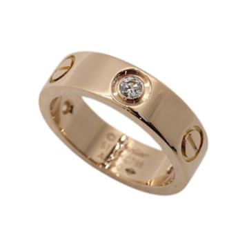 Cartier Ring Love - 18 karaat Roségoud 3 Diamanten - maat 51 beschikbaar voor biedingen
