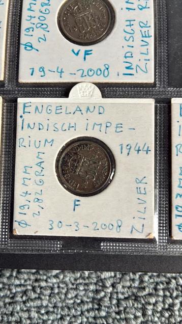 Groot Brittannië sixpence 1944 zilver beschikbaar voor biedingen