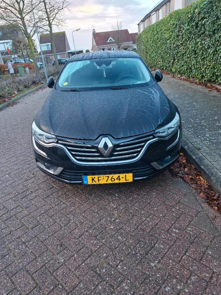 Renault Talisman Energy dCi 110pk 2016 Zwart, Auto's, Renault, Particulier, Talisman, ABS, Achteruitrijcamera, Adaptive Cruise Control