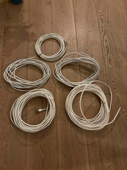 Coax kabel (gecertificeerd) diverse lengtes o.a. Hirschmann, Audio, Tv en Foto, Audiokabels en Televisiekabels, Zo goed als nieuw