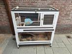 Konijnehok, Dieren en Toebehoren, Ophalen of Verzenden, 110 cm of meer, 90 cm of meer
