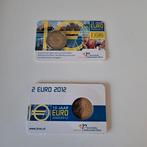 10jaar 2 euro coincard 2012, Ophalen of Verzenden, Koningin Wilhelmina, Euro's, Losse munt