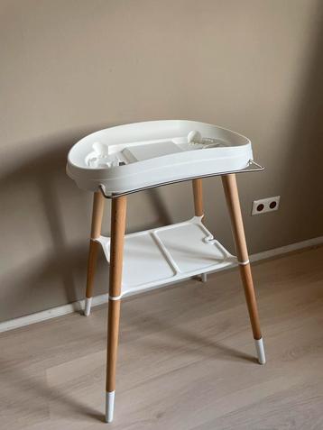 Bebe-Jou Sense Babybadje met Standaard - Taupe beschikbaar voor biedingen