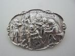 zilveren oud Hollandse broche [331], 4 tot 7 cm, Zo goed als nieuw, Zilver, Zilver