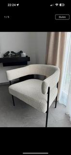 Witte fauteuil, Ophalen of Verzenden, Zo goed als nieuw