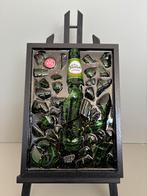 Epoxy Grolsch schliderij, Ophalen of Verzenden