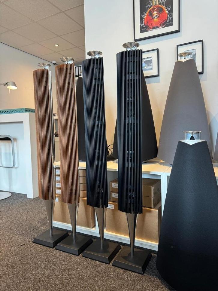 Beolab 18 (div sets/uitvoeringen) B&O Bang en Olufsen, Audio, Tv en Foto, Luidsprekers, Gebruikt, Front, Rear of Stereo speakers