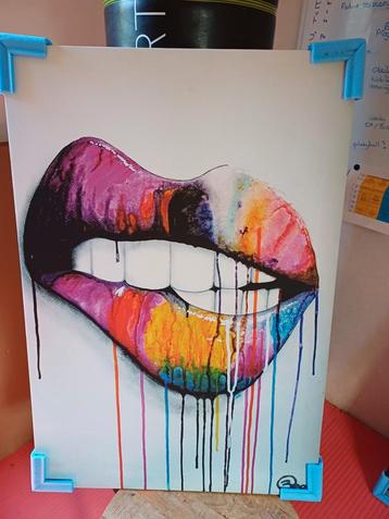 Canvas 96 cm hoog, 66 cm breed beschikbaar voor biedingen