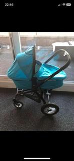 3 in 1 kinderwagen /buggy /reiswieg nog erg mooi titanium, Kinderen en Baby's, Kinderwagens en Combinaties, Overige merken, Gebruikt