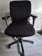 Prima stabiele Bureaustoel (max 120kg), Ophalen, Zwart, Zo goed als nieuw, Bureaustoel