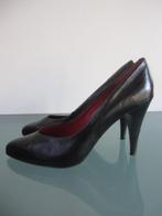 Luxe sexy zwarte pumps 37, Verzenden, Zwart, Zo goed als nieuw, Schoenen met hoge hakken