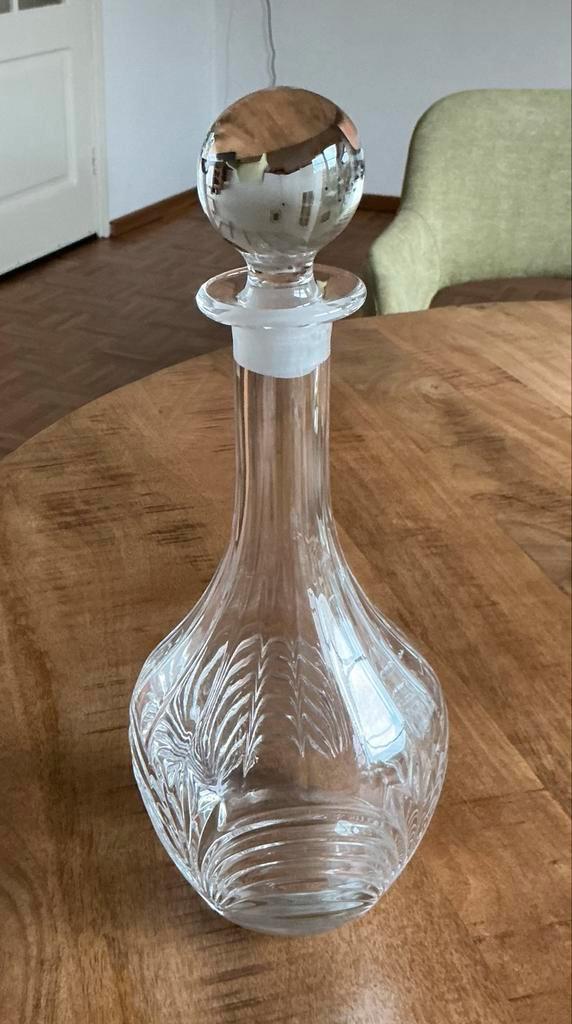 Kristallen Karaf Jaren 70, Antiek en Kunst, Antiek | Glas en Kristal, Ophalen of Verzenden