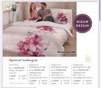 Optidee Optimink beddengoed Nieuw!, Wit, Dekbedovertrek, Ophalen of Verzenden, Nieuw