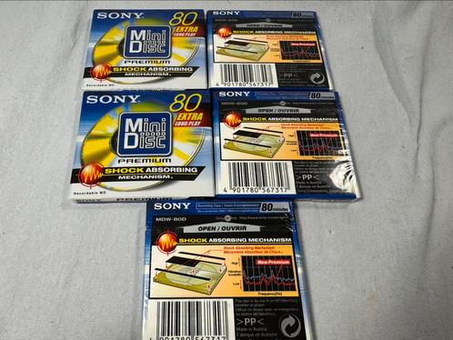 Sony mdw-80d premium minidisc 80 min. Nieuw in seal., Audio, Tv en Foto, Walkmans, Discmans en Minidiscspelers, Overige typen