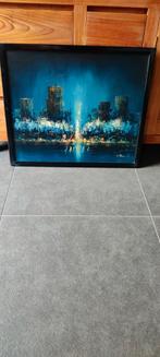 W. Bonsall olieverf schilderij skyline, Antiek en Kunst, Ophalen