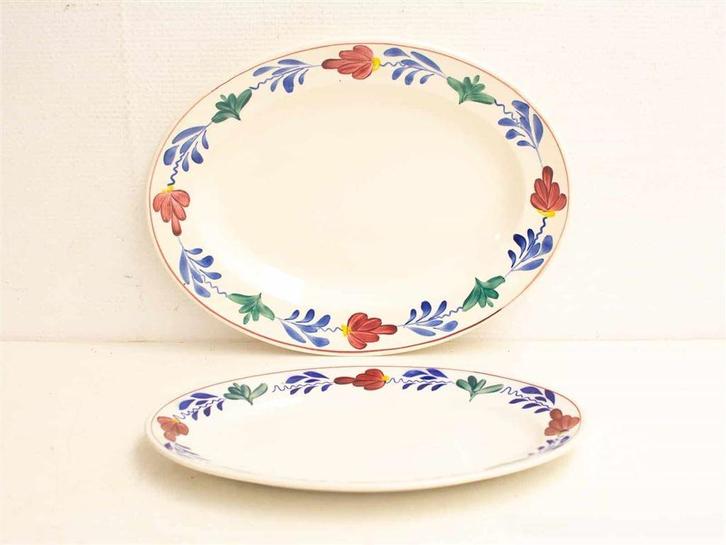 2 boerenbond schalen 24197, Huis en Inrichting, Keuken | Servies, Gebruikt, Schaal of Schalen, Overige stijlen, Ophalen of Verzenden