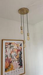 QAZQA hanglamp 3 inclusief lampen, Huis en Inrichting, Lampen | Hanglampen, Ophalen, Zo goed als nieuw