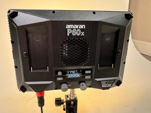 Amaran P60x RGB Bi‑Color LED‑paneel, Audio, Tv en Foto, Fotografie | Fotostudio en Toebehoren, Zo goed als nieuw, Verzenden