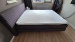 Boxspring 160x210 met matrassen (stevig/extra stevig), Ophalen, Gebruikt, 210 cm, Tweepersoons