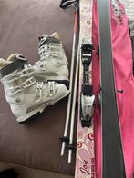 Meisjes ski's 130cm + Salomon skischoenen mt 23, Gebruikt, 100 tot 140 cm, Skiën, Ski's