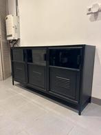 Stoer industrieel WOOOD metaal dressoir, Ophalen, Zo goed als nieuw, 25 tot 50 cm, Metaal
