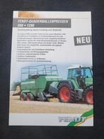 Tractor folder Fendt 990 1290 Quaderballenpressen, Ophalen of Verzenden, Zo goed als nieuw